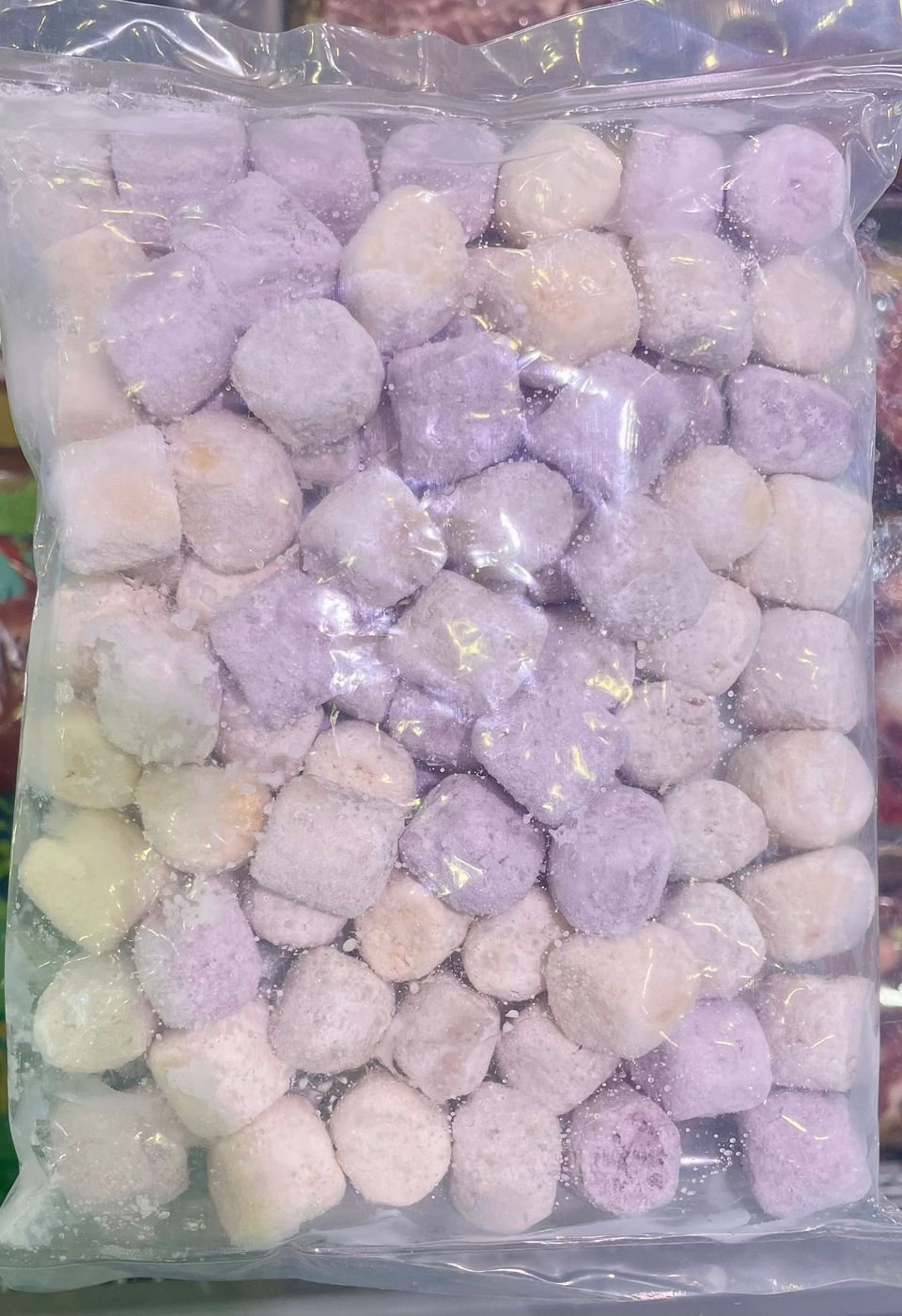 Taiwan three-color handmade balls (taro, red sweet potato, purple sweet potato) - Image 2