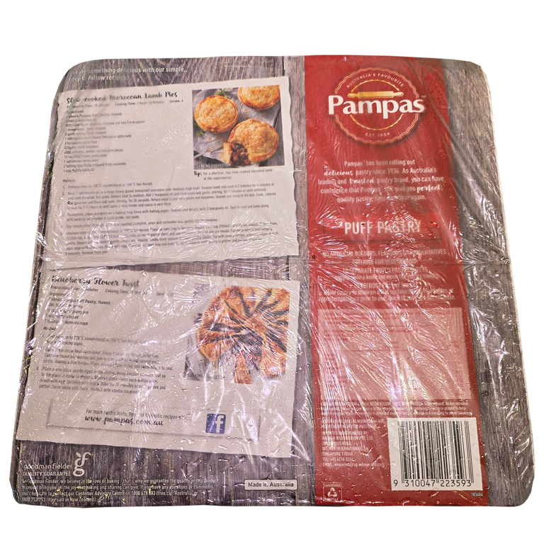 Australian Pampas Puff Pastry (1kg) - Image 2
